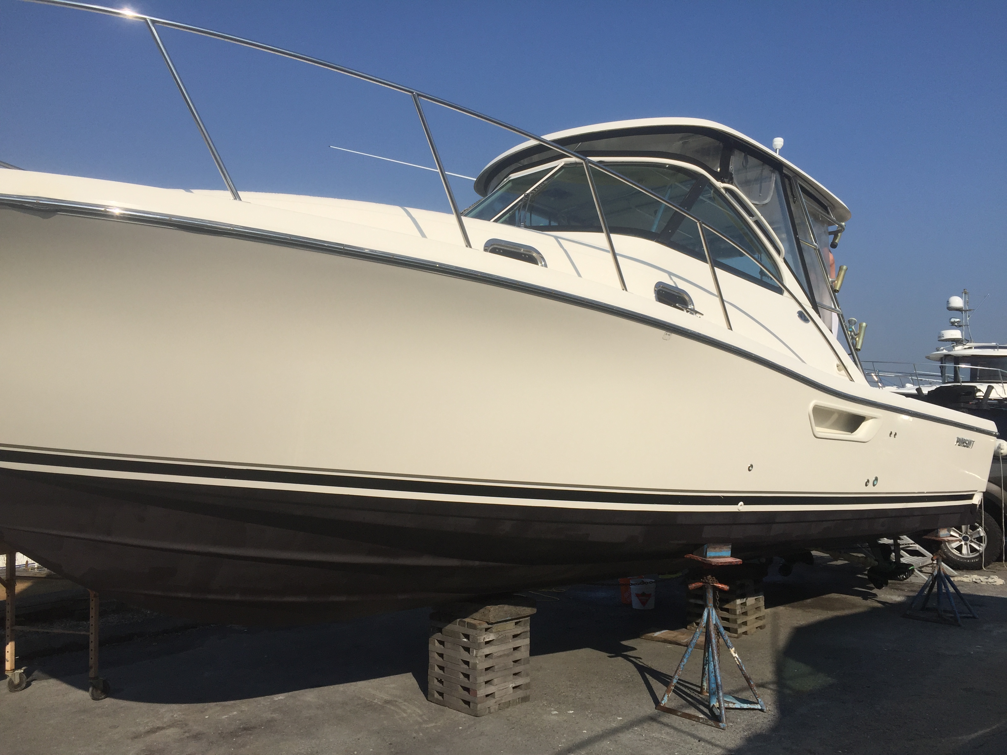 Pursuit boat maintenance and repairs from MRV Marine Services.